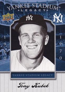 2008 Upper Deck Yankee Stadium Box Set #36 Tony Kubek Front