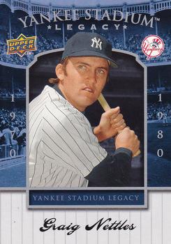 2008 Upper Deck Yankee Stadium Box Set #48 Graig Nettles Front