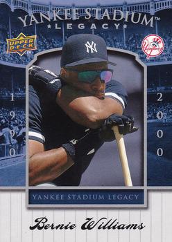 2008 Upper Deck Yankee Stadium Box Set #73 Bernie Williams Front