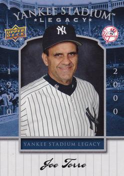 2008 Upper Deck Yankee Stadium Box Set #78 Joe Torre Front
