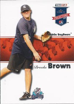 2008 TriStar PROjections #273 Brooks Brown Front