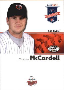 2008 TriStar PROjections #301 Mike McCardell Front