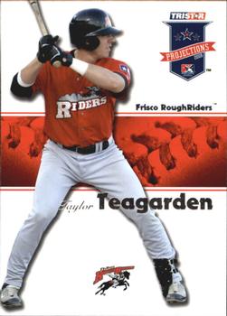 2008 TriStar PROjections #389 Taylor Teagarden Front