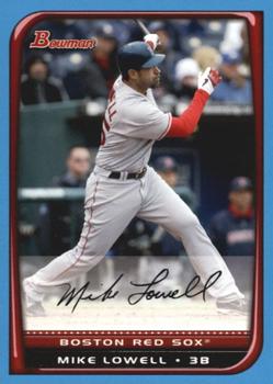 2008 Bowman - Blue #121 Mike Lowell Front