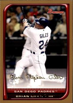 2008 Bowman - Gold #64 Brian Giles Front