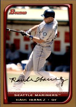 2008 Bowman - Gold #113 Raul Ibanez Front