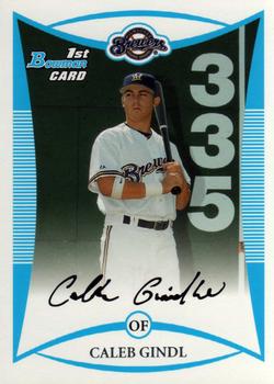 2008 Bowman - Prospects #BP85 Caleb Gindl Front