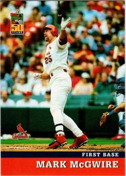 2001 Topps Post Cereal #6 Mark McGwire Front