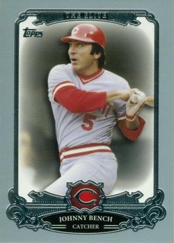2013 Topps - The Elite #TE-9 Johnny Bench Front
