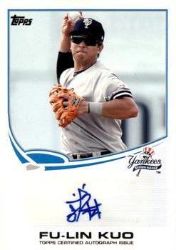 2013 Topps Pro Debut - Autographs #PDA-FK Fu-Lin Kuo Front