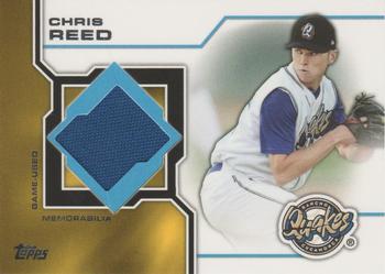 2013 Topps Pro Debut - Minor League Materials #MLM-CR Chris Reed Front