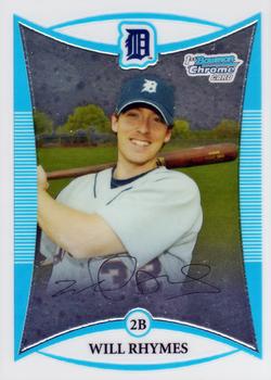 2008 Bowman - Chrome Prospects #BCP108 Will Rhymes Front
