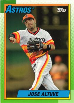 2013 Topps Archives - Orange Day Glow #176 Jose Altuve Front