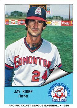 1984 Cramer Edmonton Trappers #119 Jay Kibbe Front