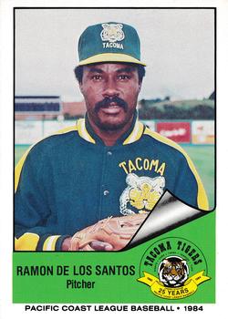 1984 Cramer Tacoma Tigers #76 Ramon de los Santos Front