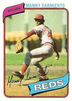 1980 Topps #21 Manny Sarmiento Front