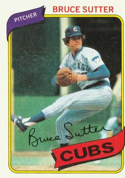 1980 Topps #17 Bruce Sutter Front