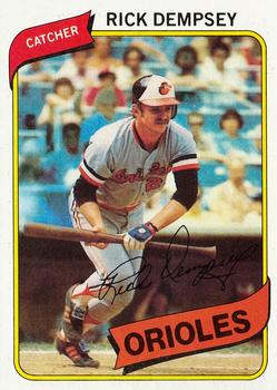 1980 Topps #91 Rick Dempsey Front