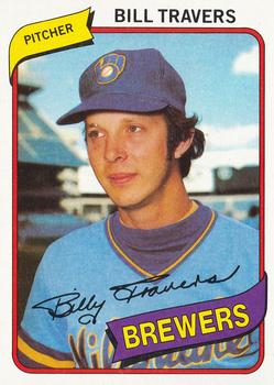 1980 Topps #109 Bill Travers Front