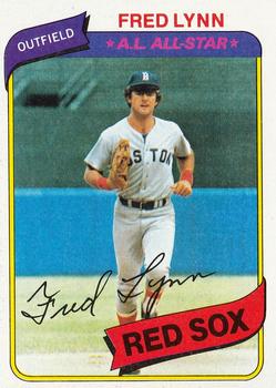 1980 Topps #110 Fred Lynn Front