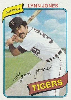 1980 Topps #123 Lynn Jones Front
