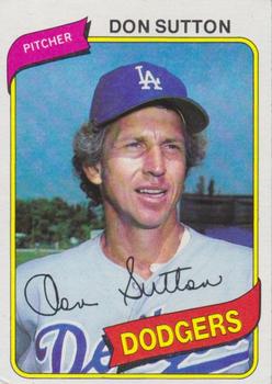 1980 Topps #440 Don Sutton Front