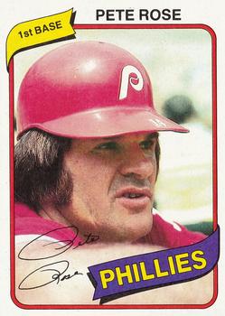 1980 Topps #540 Pete Rose Front