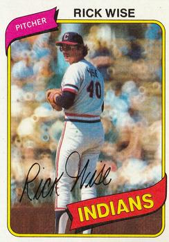 1980 Topps #725 Rick Wise Front
