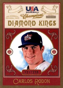2013 Panini USA Baseball Champions - Diamond Kings #16 Carlos Rodon Front