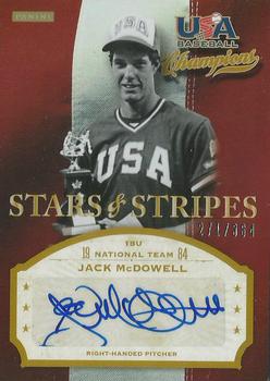 2013 Panini USA Baseball Champions - Stars and Stripes Signatures #MCD Jack McDowell Front