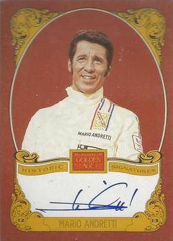 2013 Panini Golden Age - Historic Signatures #MA Mario Andretti Front