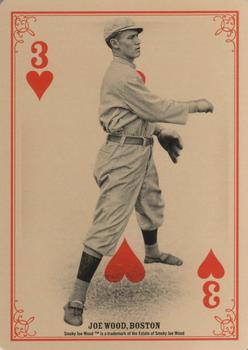 2013 Panini Golden Age - Playing Cards #3♥ Joe Wood Front