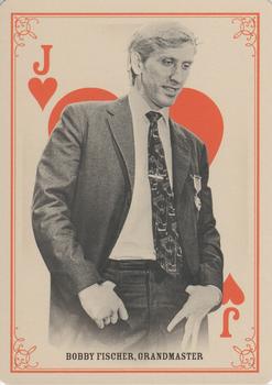 2013 Panini Golden Age - Playing Cards #J♥ Bobby Fischer Front