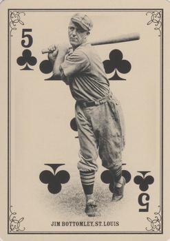 2013 Panini Golden Age - Playing Cards #5♣ Jim Bottomley Front