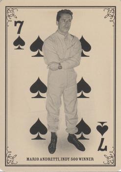 2013 Panini Golden Age - Playing Cards #7♠ Mario Andretti Front
