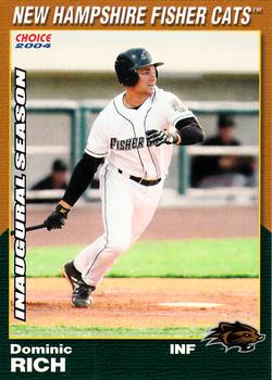 2004 Choice New Hampshire Fisher Cats #09 Dominic Rich Front