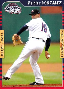 2011 Grandstand New Hampshire Fisher Cats #NNO Reidier Gonzalez Front