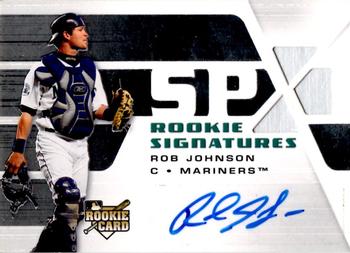 2008 SPx - Rookie Signatures Silver #138 Rob Johnson Front