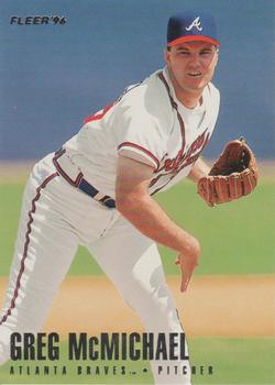 1996 Fleer Atlanta Braves #13 Greg McMichael Front