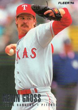 1996 Fleer Texas Rangers #8 Kevin Gross Front