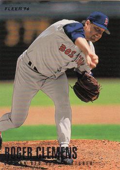 1996 Fleer Boston Red Sox #3 Roger Clemens Front