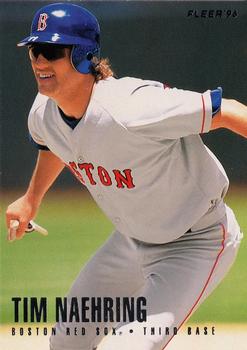 1996 Fleer Boston Red Sox #10 Tim Naehring Front