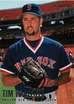 1996 Fleer Boston Red Sox #18 Tim Wakefield Front