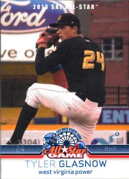 2013 Brandt South Atlantic League North Division All-Stars #12 Tyler Glasnow Front