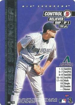 2000 MLB Showdown Pennant Run 1st Edition - Unlimited #009 Russ Springer Front