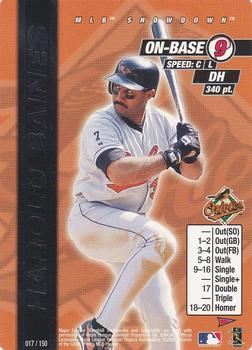 2000 MLB Showdown Pennant Run 1st Edition - Unlimited #017 Harold Baines Front