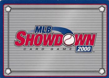 2000 MLB Showdown Pennant Run 1st Edition - Unlimited #078 Dave Weathers Back
