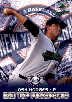 2011 Choice New York-Penn League Top Prospects #05 Josh Hodges Front