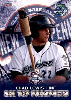 2011 Choice New York-Penn League Top Prospects #09 Chad Lewis Front