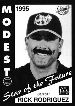 1995 Modesto A's #NNO Rick Rodriguez Front